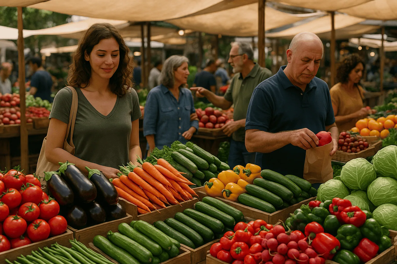 חווית הקנייה בשוק איכרים – למה זה יותר ממזון?