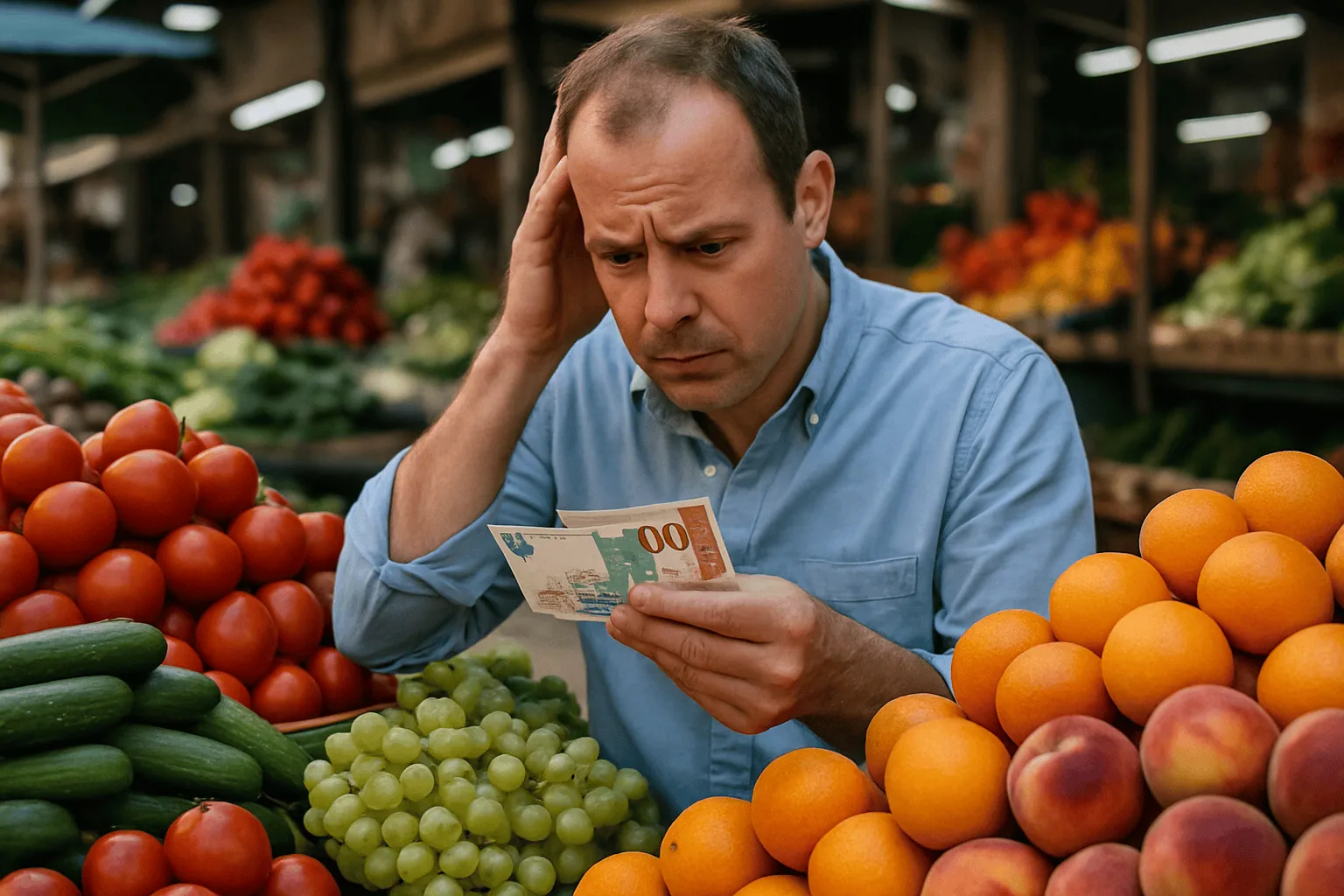 איך מתמודדים עם עליית המחירים בשוק הירקות והפירות?