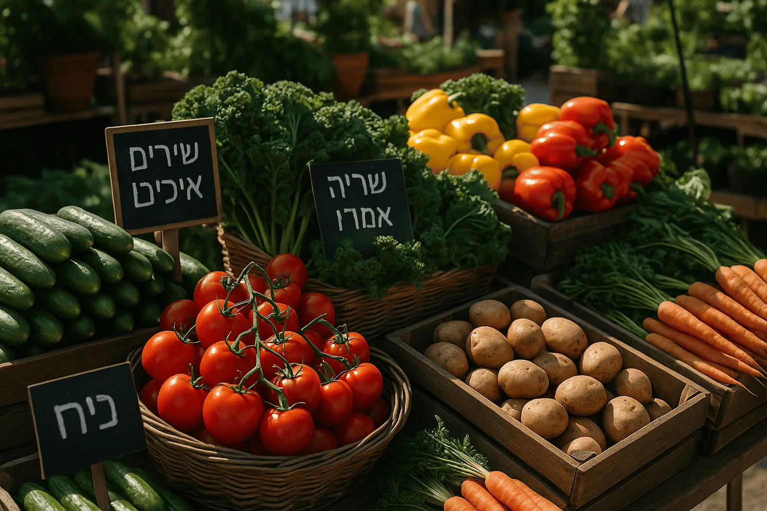 צרכנות ירוקה – איך שוקי איכרים מקדמים קיימות