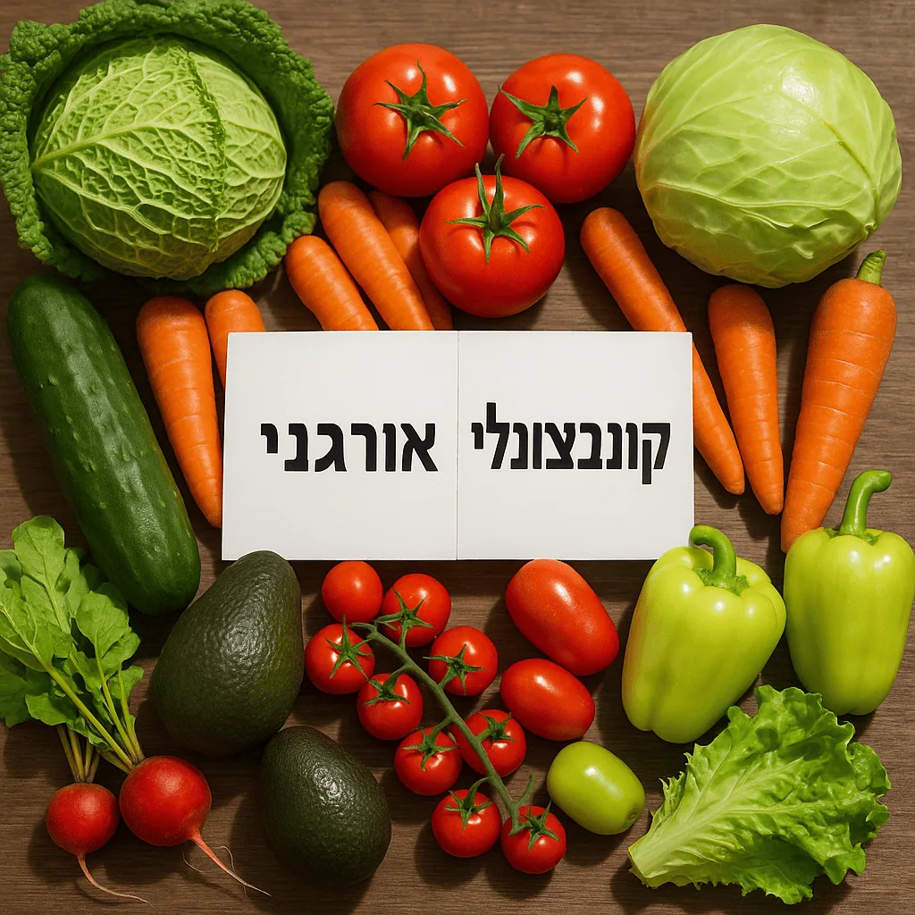 אורגני vs. קונבנציונלי – מה אומרים החקלאים עצמם