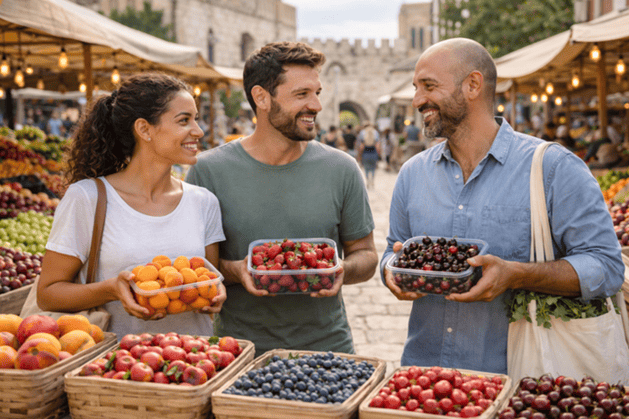 שילוב ירקות מהעוטף בפעילות חברתית