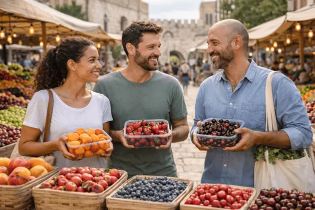 שילוב ירקות מהעוטף בפעילות חברתית