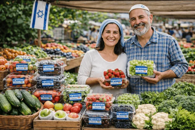 דוכן פירות לראש השנה – פתרון בריא ומקורי למתנה